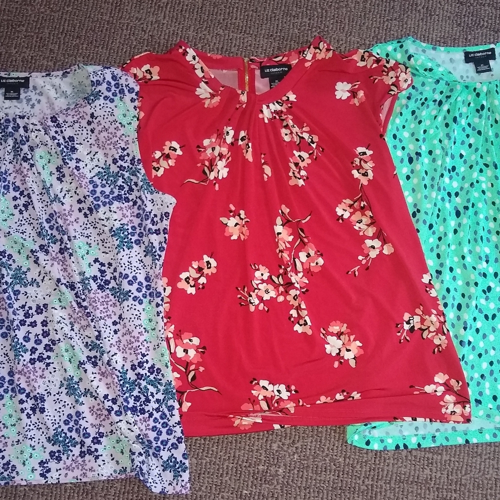 Sleeveless XL Liz Claiborne shirts